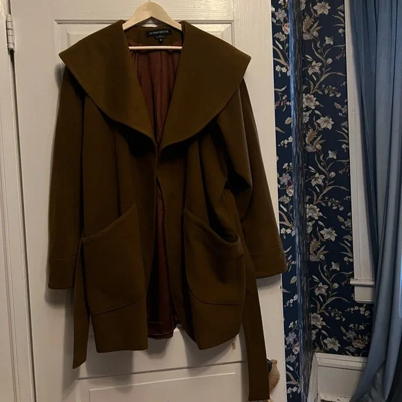 Vintage Wool Chesnut Coat - Picture 6 of 8